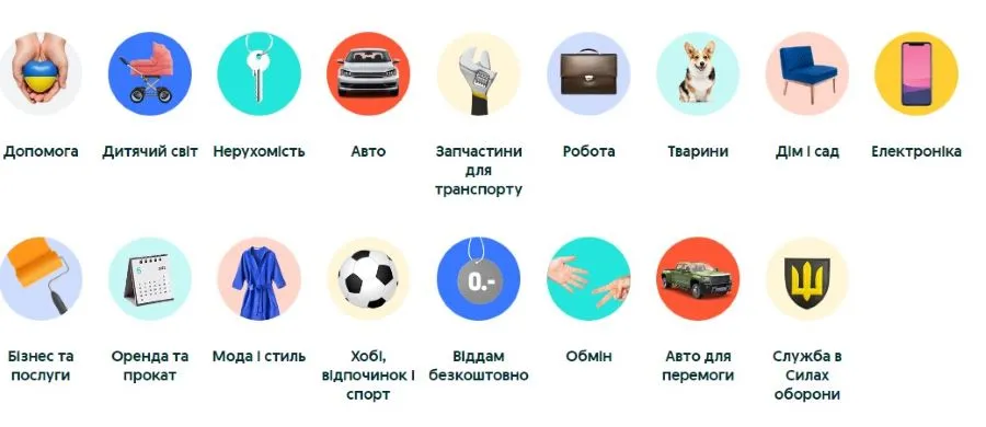 Продать на OLX