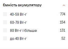 Выбор емкости аккумулятора в ноутбуке
