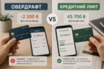 Овердрафт за кредитною карткою: що це і в чому відмінність від кредитного ліміту